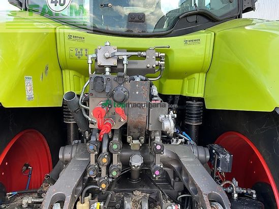 Tractor agrícola - Claas - axion 810 trimble ptg-regelanlage