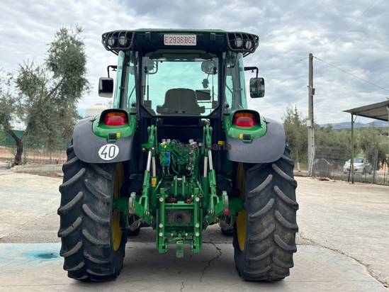 Tractor agrícola - John Deere -  6115 MC con Pala Agroinmeca 