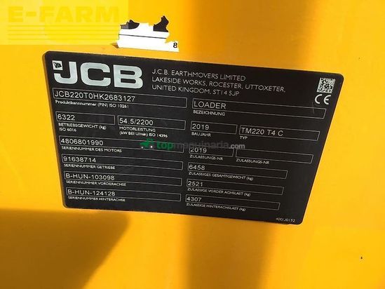Minicargadora - JCB - tm220