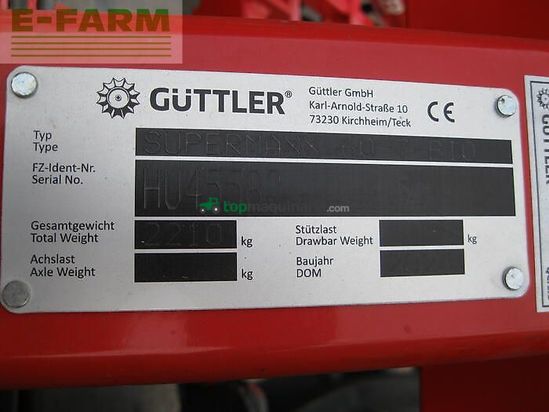 Cultivador - Güttler - super maxx 60-7 bio