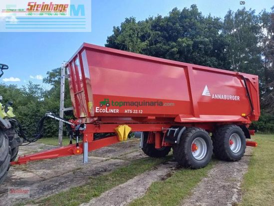 Remolqu agrícola - Annaburger - eco liner hts 22g.12 hinterkipper
