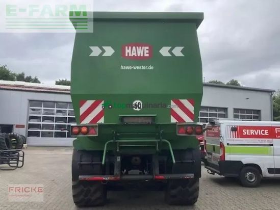 Cinta transportadora de forraje - Hawe - csw 5000 mit laderaumabdeckung