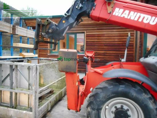 Telescopica - Manitou - mt1440 ( 14m 4t ) arbeitskorb + gabel