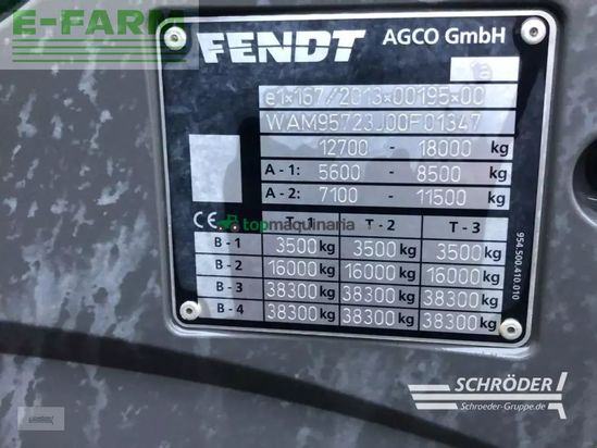 Tractor agrícola - Fendt - 930 gen6 profi plus | variogrip | rüfa