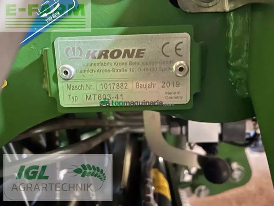 Cortacésped manual - Krone - easycut b 950 collect