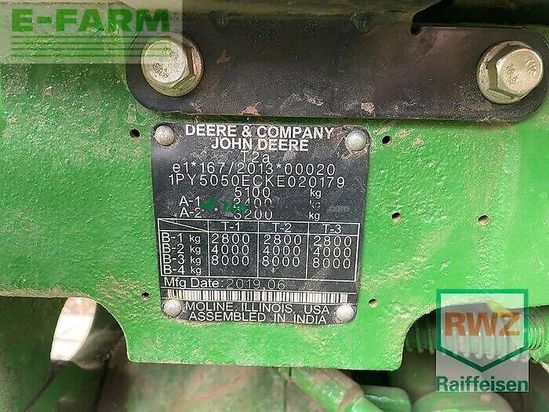 Tractor agrícola - John Deere - 5050e