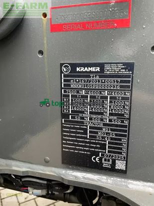 Minicargadora - kramer - kl33.8t