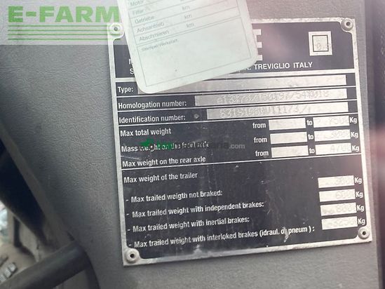 Tractor agrícola - Same - silver 110