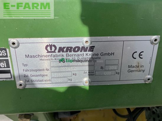 Henificador - Krone - swadro 800/26