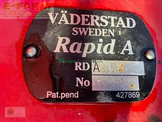 Combinado de siembra - Väderstad - rapid rda 600 s