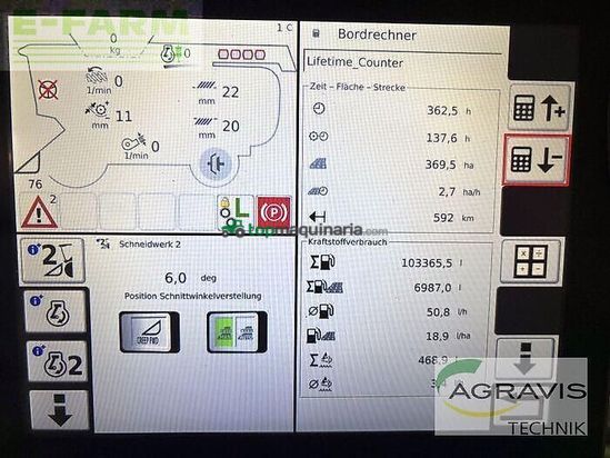 Cosechadora de Cereal - Fendt - ideal 7 t