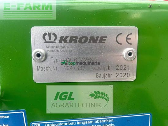 Henificador - Krone - kw 6.72/6
