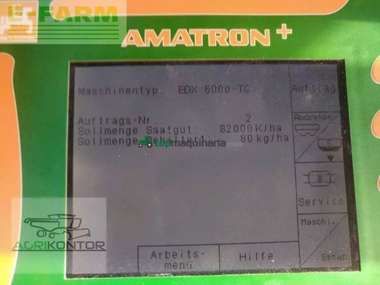 Sembradora monograno mecanica - Amazone - edx 6000 tc