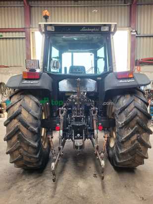 Tractor agrícola - Lamborghini - Formula 135 con pala Tenias B4