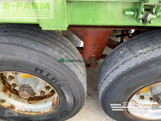 Remolqu agrícola -  - ackermann-frühauf 22t plattformwagen