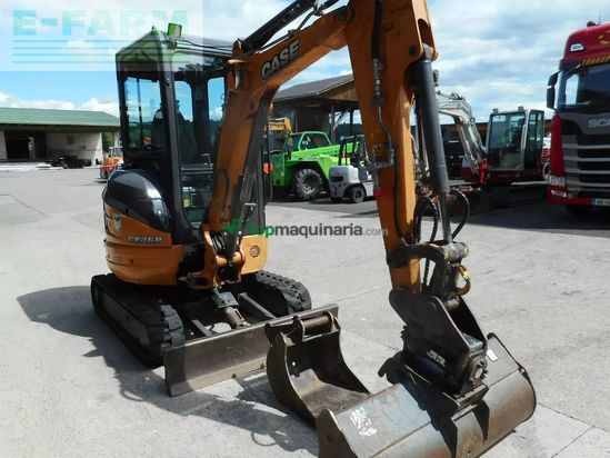 Excavadora - Case IH - cx26b ( 2.700kg ) mit powertilt