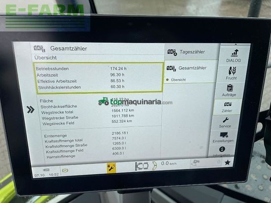 Cosechadora de Cereal - Claas - lexion 8600 tt e5