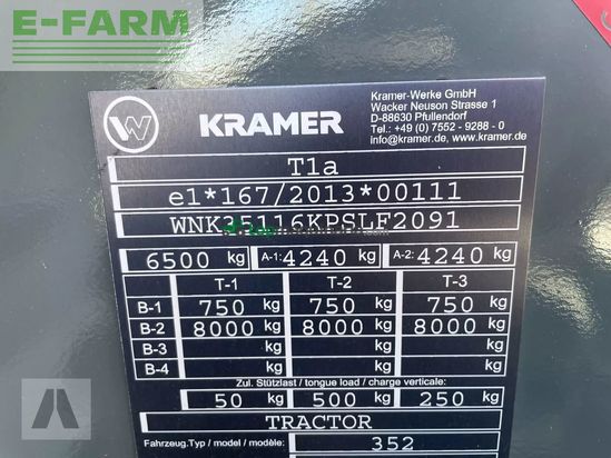 Minicargadora - kramer - kl 37.8
