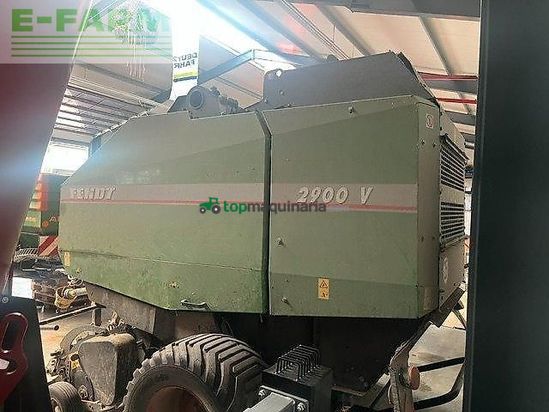 Empacadora gigant - Fendt - variable rundballenpresse 2900 v