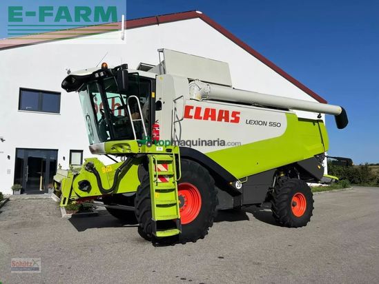 Cosechadora de Cereal - Claas - lexion 550 v750 top 2300bh