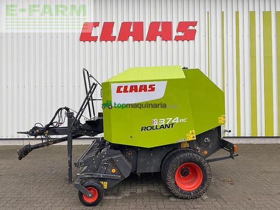 Empacadora gigant - Claas - rollant 374 rc pro
