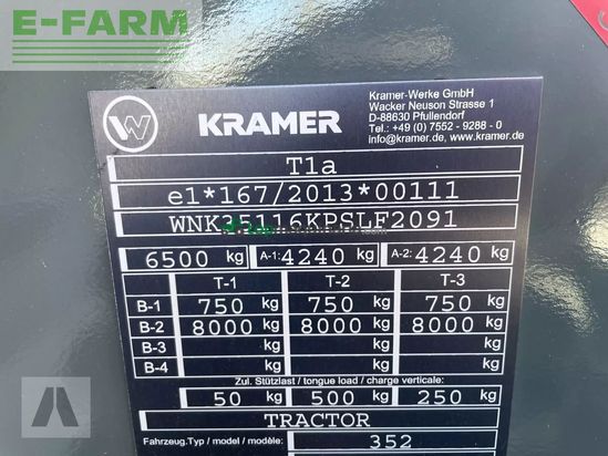 Minicargadora - kramer - kl 37.8