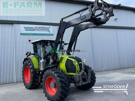 Tractor agrícola - Claas - arion 650 cmatic | rtk