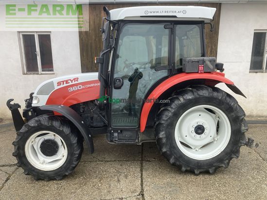 Tractor agrícola - Steyr - kompakt 360 a komfort