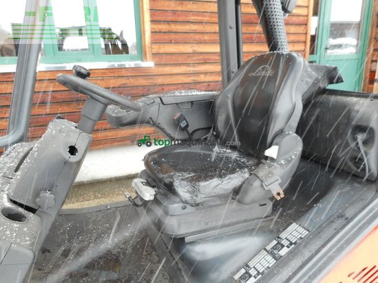 Elevadora - Linde - h30d-02 evo triplex 4,65m + ss