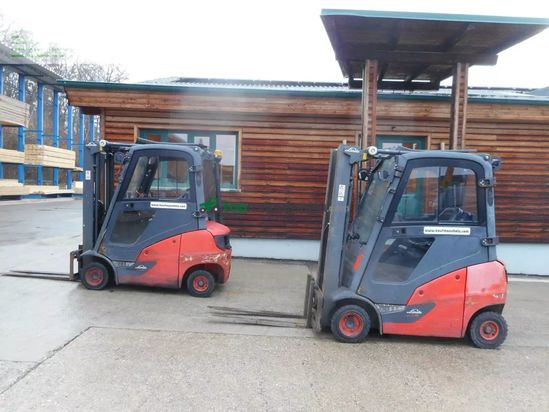 Elevadora - Linde - h16d-01evo triplex 4,62m + ss + kabine