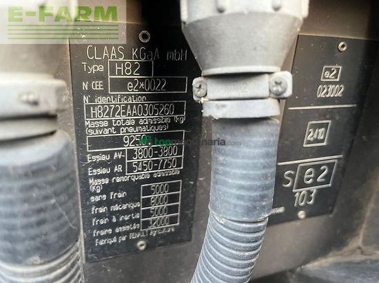 Tractor agrícola - Claas - ares 697 atz