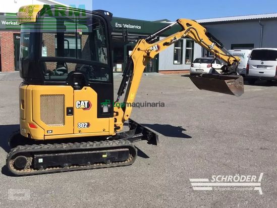 Excavadora - Caterpillar - 302 cr / garantie / inkl. 2x löffel