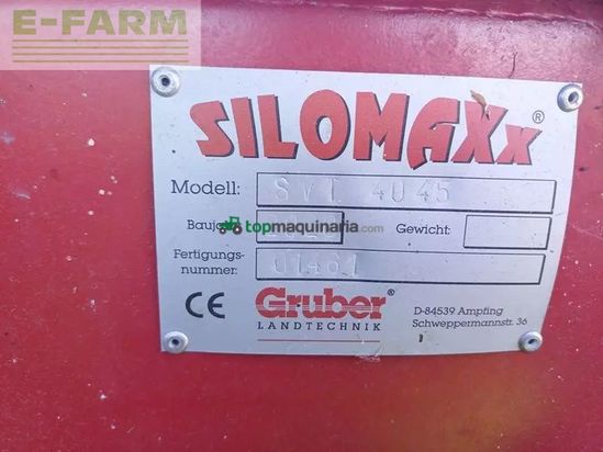 Esparcidor - Silomaxx - svt 4045 selbstfahrender silokamm