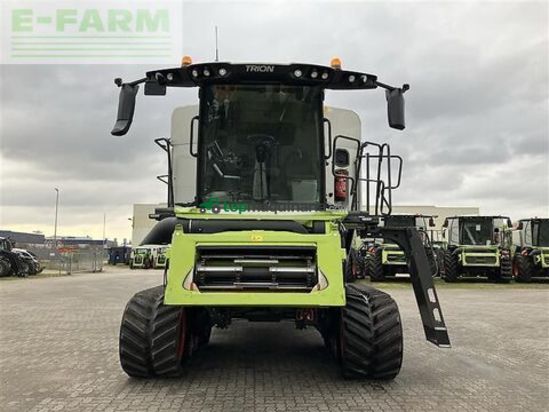 Cosechadora de Cereal - Claas - trion 750 terra trac