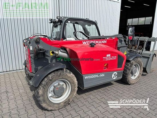 Telescopica - Weidemann - t 5522+ krokogebiss + palettengabel