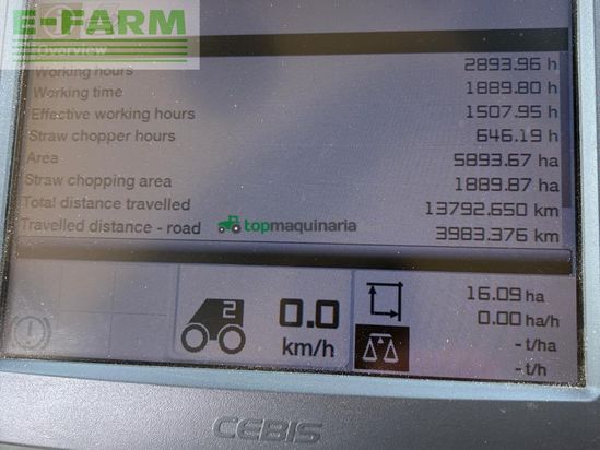 Cosechadora de Cereal - Claas - LEXION 750 4WD