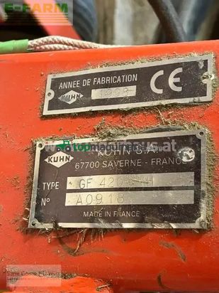 Henificador - Kuhn - gf 4201 mit tastrad privat