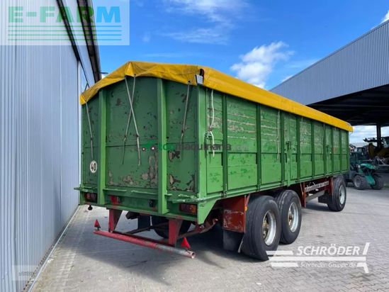 Remolqu agrícola -  - ackermann-frühauf 22t plattformwagen