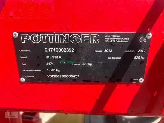 Henificador -  - hit 910 a