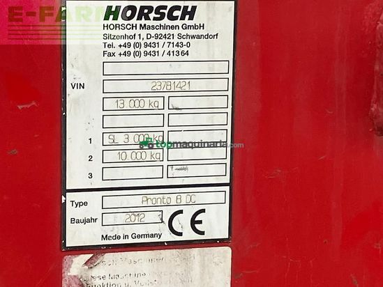 Sembradora - Horsch - pronto 8dc