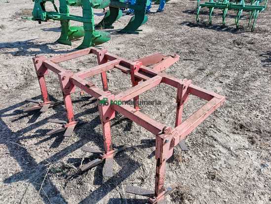 Cultivador agrícola de 7 brazos fijos