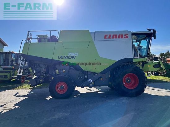 Cosechadora de Cereal - Claas - lexion 750