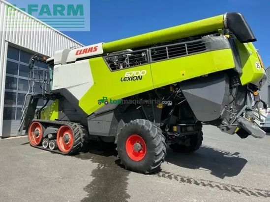 Cosechadora de Cereal - Claas - lexion 6700 tt tradition
