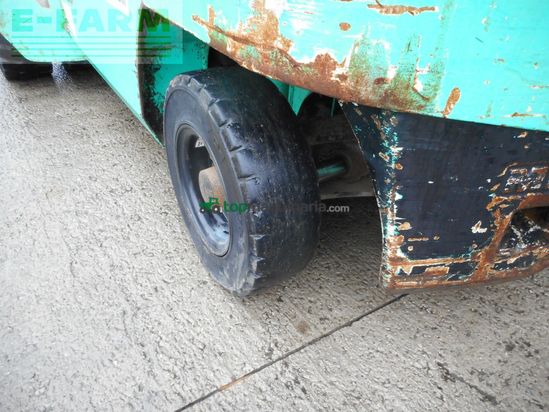 Elevadora - Mitsubishi - fd30 triplex 4,7m + ss + zwillingsreifen