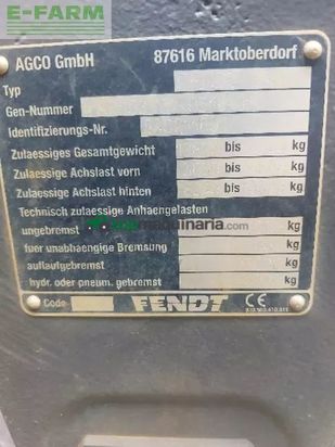 Tractor agrícola - Fendt - 824 profi +