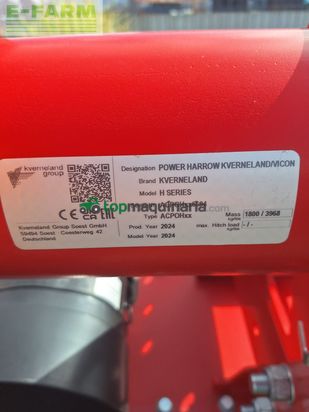 Grada de disco - Kverneland - h-series 3,00m