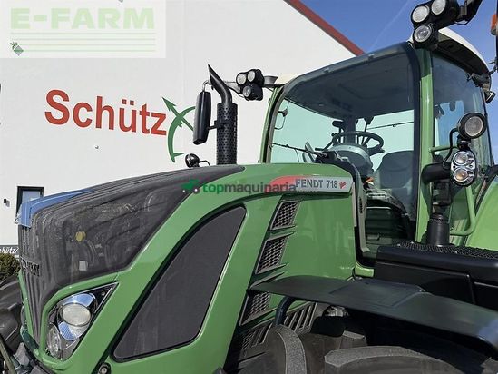 Tractor agrícola - Fendt - fendt 718 vario scr, gps, service neu