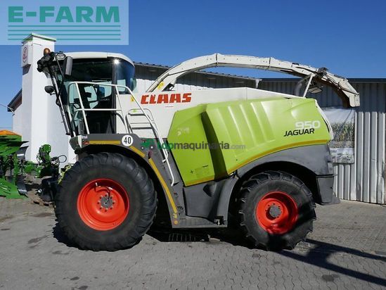 Cosechadora de Cereal - Claas - jaguar 950 4-trac inkl. claas orbis 600