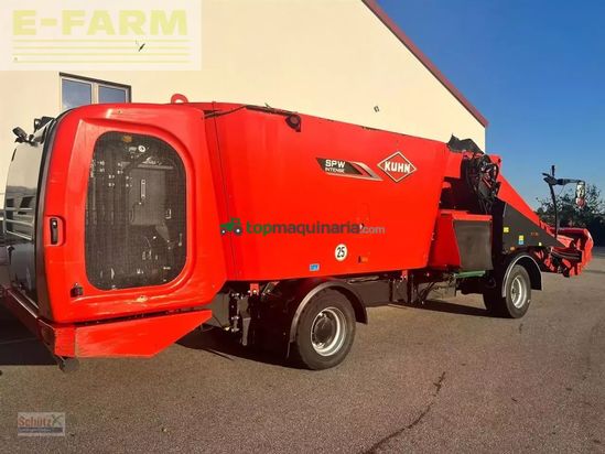 Remolqu esparcidor - Kuhn - 14.2 cs / futtermischwagen / 2 schnecken