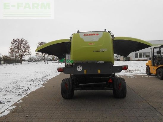 Empacadora gigant - Claas - variant 480 rc pro